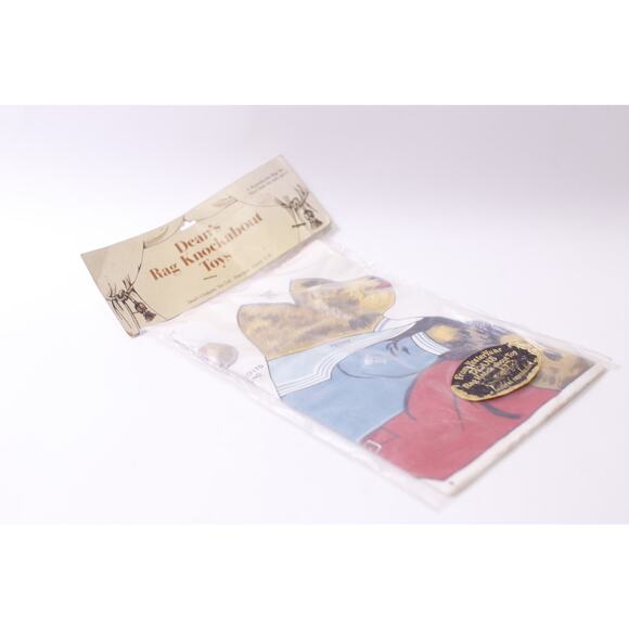 Dean's Rag Knockabout Toys, Fabric Panel, Doll Sheet, Craft, ~ 251013-WH 1366 - Picture 1 of 5